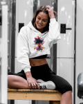 Anime Crop Hoodie